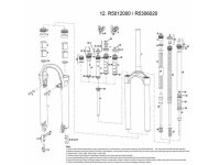 ROCKSHOX "Tora Coil TurnKey" 2006-2009...