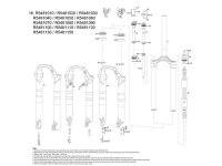 ROCKSHOX "XC 32" Feder 100 mm , extra weich