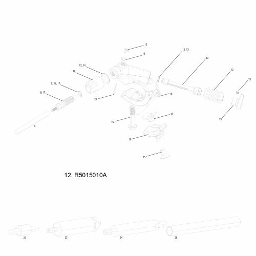 ROCKSHOX Ersatz für Variosattelstütze "Reverb / Reverb Stealth" Schalter Service Kit