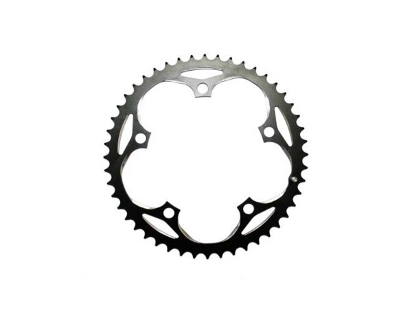 SRAM Kettenblatt "Single" SB-verpackt, 5-Arm, 130 mm Lochkreis, 10-fach, Alu AL 7075 Ohne Steighilfen 48 Z., schwarz