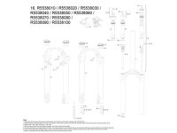 ROCKSHOX Federgabel 30 Silver A1-A2 2016 100 mm, 26", h