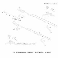 AVID Bremshebel Elixir 5 + VIA GT ab 2013 für Elixir 7,