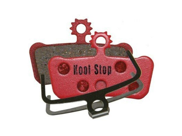 KOOL STOP Scheibenbremsbelag SB-verpackt , inkl. Befestigungsklammern/Pins, Karte à 2 Stück D-293, organisch passend für