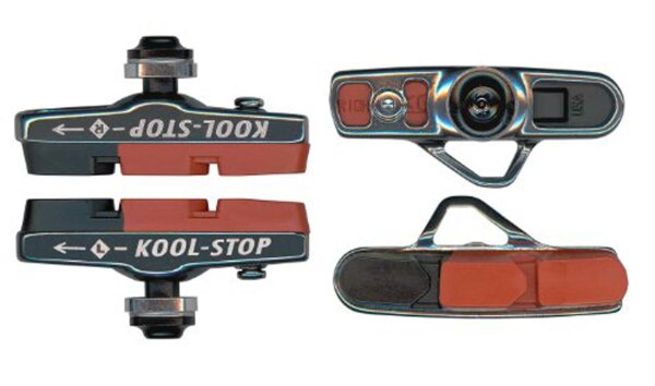 KOOL STOP Bremsschuh "Campi SR" SB-verpackt, für Rennbremsen, Cartridge Passend für Campagnolo Super Record , inklusive 