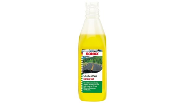 SONAX Scheibenreiniger "ScheibenReiniger 250 ml Flasche, Mischungsverhältnis 1:10