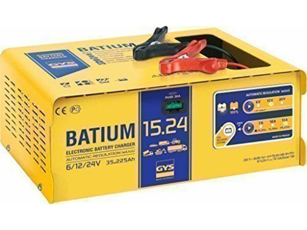 GYS Batterieladegerät "Batium" 6 - 12 V, 230 V, 50 "Batium 15.24"