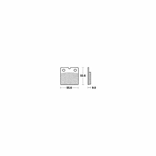 TRW Bremsbelag "MCB 19" Satz Typ Organisch Standard mit ABE