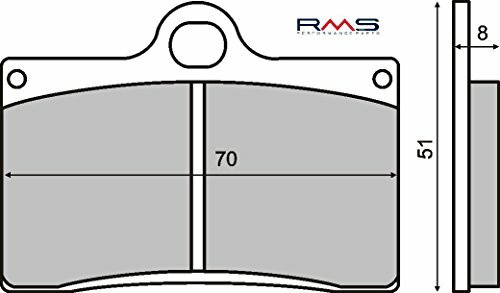 TRW Bremsbelag "MCB 540" Satz Typ Organisch Standard mit ABE