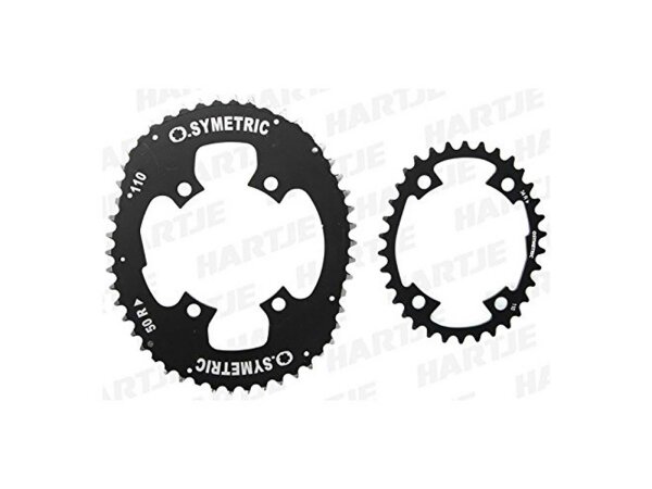 kettenblatt kit osymetric 110mm dura ace fc 9000,ultegra fc6800 44/34 zähne sw