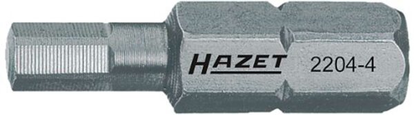 HAZET Bit "2204" 1/4", Innensechskant, 25 mm lang, 5 mm