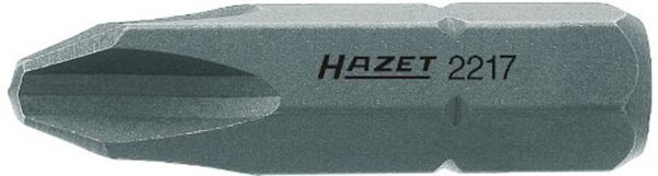 HAZET Bit "2217" 5/16", für Kreuzschlitzschrauben, PH1 / 32 mm la