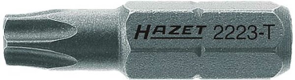 HAZET Bit "2223-T" 1/4", Innensechsrund Profil, 6k T15