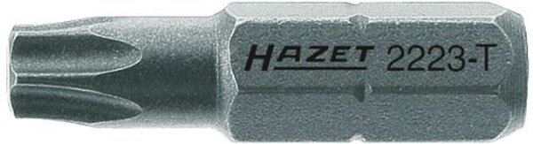 HAZET Bit "2223-T" 1/4", Innensechsrund Profil, 6k T27