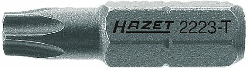 HAZET Bit "2223-T" 1/4", Innensechsrund Profil, 6k T7