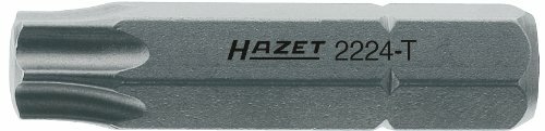 HAZET Bit "2224" 5/16", Innensechsrund, 6-kant-Ant T40