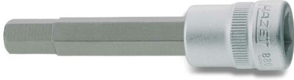 HAZET Schraubendrehereinsatz 3/8", Innensechskant, 5 mm, mit abge