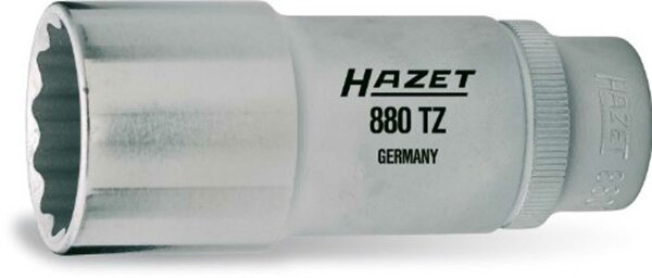 HAZET Steckschlüsseleinsatz 3/8", 12-kant, lange A SW 13 mm