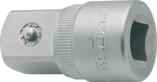 HAZET Reduzieradapter "958" 1/2", mit Kugelsicheru 1/2" auf 3/4",