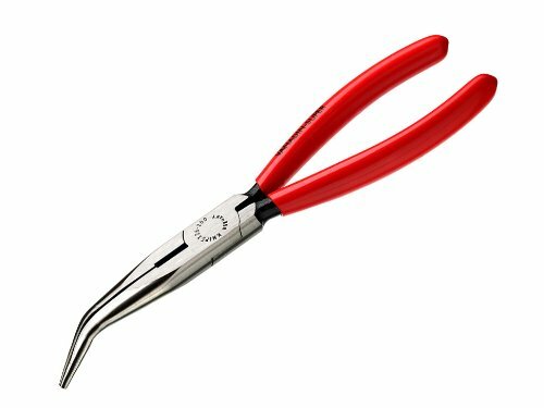 KNIPEX Flachrundzange Mit Schneide (Storchenschnab 40° gewinkelte