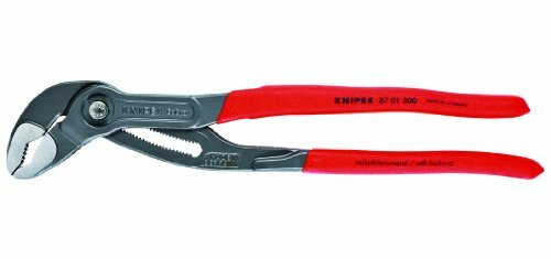 KNIPEX Wasserpumpenzange "Cobra" Rohrzan Länge: 300 mm, Schlüsselweite: 60 mm Feineinstellung: 30-fach, Rohrweite: 2 3/4"