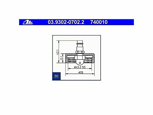 ATE Entlüfterstutzen Adapter zur Bremsenentlüfter, Nr. 20 (#03.93