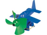 LENA Propeller-Flugzeug SB-verpackt, PVC , Flugzeug mit...