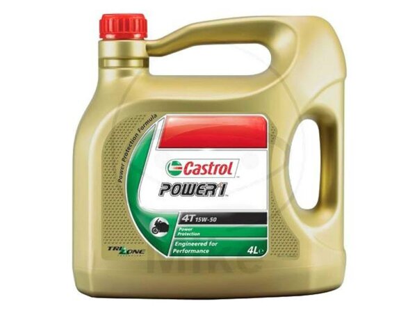 CASTROL Motoröl "Power1 4T" 15W-50, 4-Ta  4 l Kanister