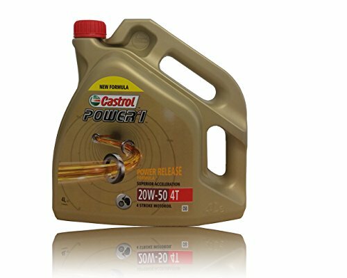 CASTROL Motoröl "Power1 4T" 20W-50, 4-Takt, HC-Syn 4 l Kanister