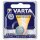 VARTA Batterie Knopfzelle, im Blister, f V625U / LR9 (1,5 V, 200 mAh), Alkali Mangan Ø 15,5 mm, Höhe 6,2 mm, 1er Blister