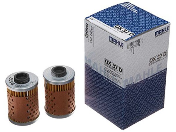 MAHLE Ölfilter OX37 BMW R-Modelle (alt), ohne Ölkühler, zweiteilig