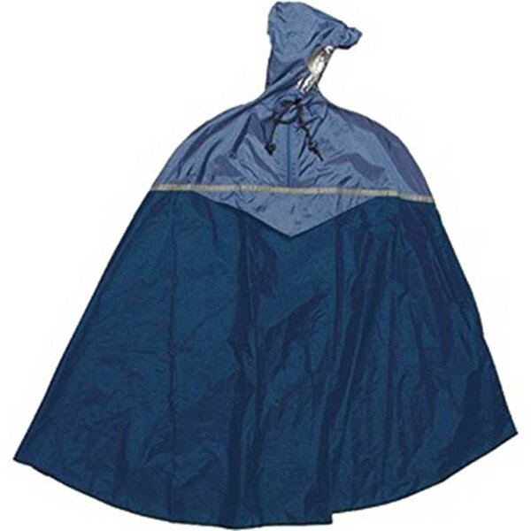 HOCK Poncho "Super Praktiko" Seitliche R Größe XXL (über 185 cm), blau