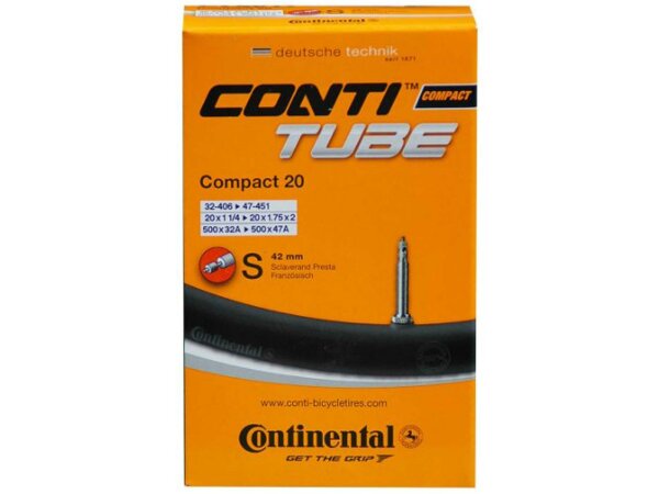 CONTINENTAL Schlauch "Compact 20" 32-406 Sclaverand 42 mm