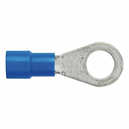 Ringverbinder Isolierte Quetschverbinder Querschnitt: 1,5 - 2,5 mm², Ösenloch: 6,5 mm / M6, blau (HERTH+BUSS) Abgabe nur in Packung zu 100 Stück, Preis per 100 Stück