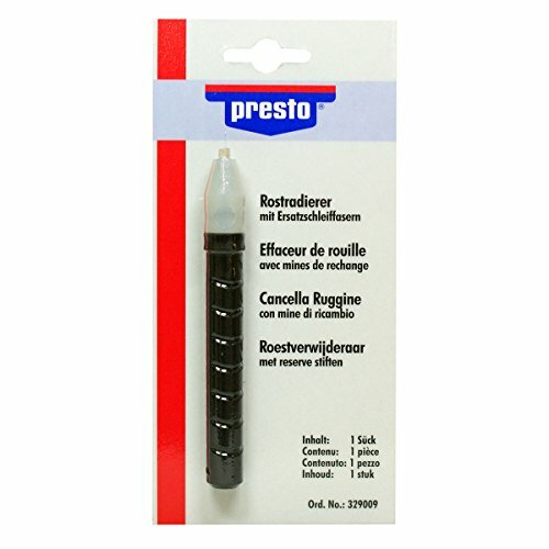 PRESTO Rostradierer Mit feinen Glasfaser SB-verpackt, inkl. Ersatzminen