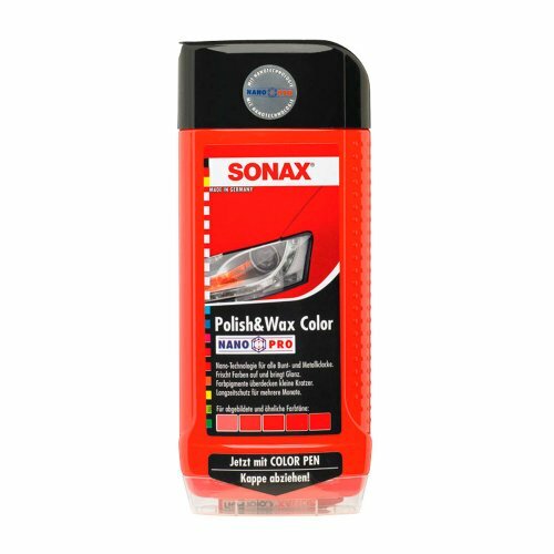 SONAX Autopolitur "Polish & Wax Colo rot