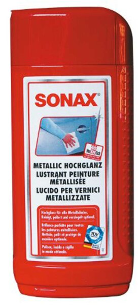 SONAX Autopolitur "MetallicHochglanz" Re 500 ml Flasche, mit Ausgießer