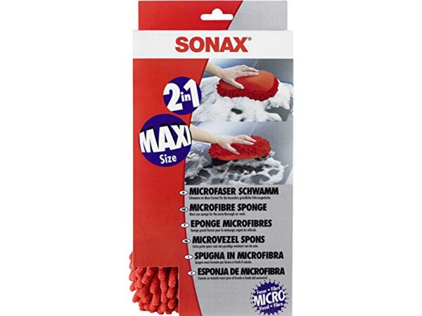 SONAX Reinigungsschwamm Microfaser, 89%  SB-verpackt