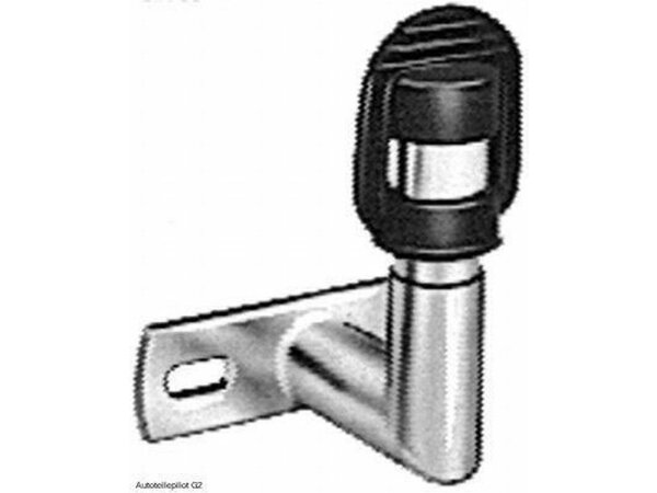 HELLA Aufsteckrohr Ø 24 mm, mit Messings Variante geschraubt, Kabinendach (seitlich), mit 90 mm Anbauwinkel