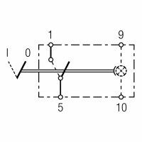 HELLA Wippschalter Universal, Einbauscha 4...