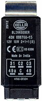 HELLA Blinkgeber 12 V, elektronisch 6-polig, 18 W,...