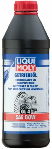 LIQUI MOLY Getriebeöl "GL4"  SAE 80W, mi 1 l Flasche