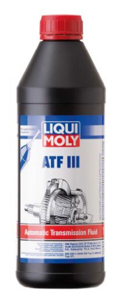 LIQUI MOLY Getriebeöl "ATF III" Automati 1 l Flasche