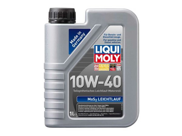 LIQUI MOLY Motoröl "MoS2 Leichtlauf" SAE 1 l Flasche