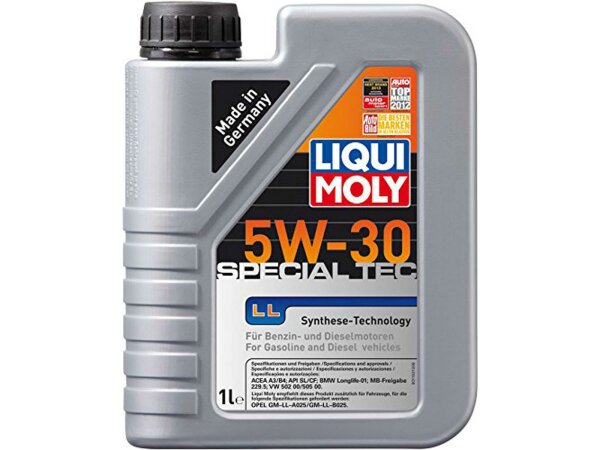 LIQUI MOLY Motoröl "Special Tec LL"  SAE 1 l Flasche