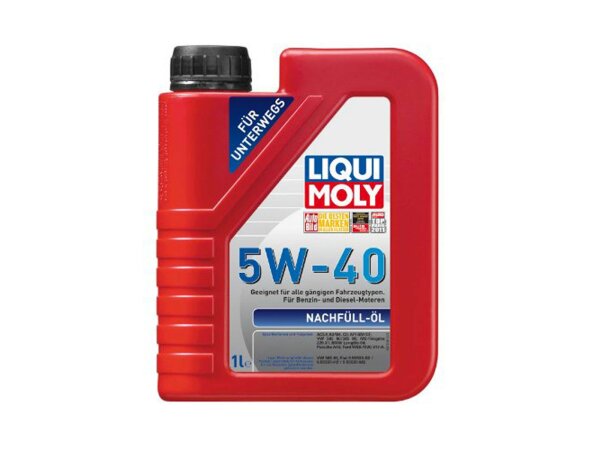 LIQUI MOLY Motoröl "Nachfüllöl" SAE 5W-4 1 l Flasche