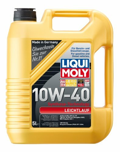 LIQUI MOLY Motoröl "Leichtlauf" SAE 10W- 5 l Kanister