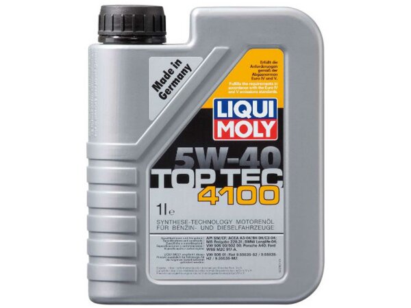 LIQUI MOLY Motoröl "Top Tec 4100"  SAE 5 1 l Flasche