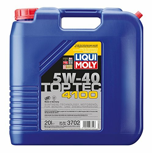 LIQUI MOLY Motoröl "Top Tec 4100"  SAE 5 20 l Kanister