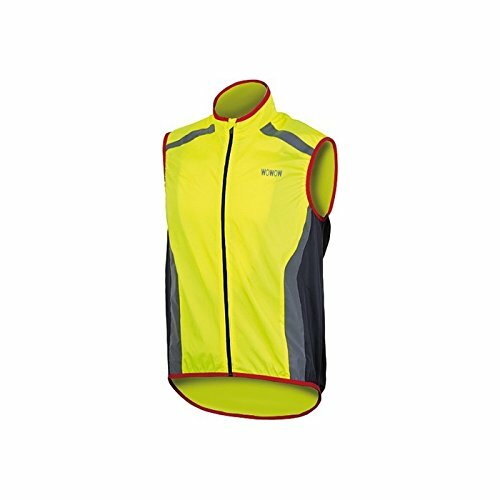 WOWOW Reflex-Fahrradweste "Cycle Wind Vest 2.0" SB-verpackt, windundurchlässig, atmungsaktiv, wasserabweisend, 360° Sich