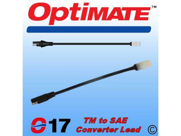 TECMATE Zubehör Für Ladegeräte OptiMATE 1, OptiMAT Adapterkabel v